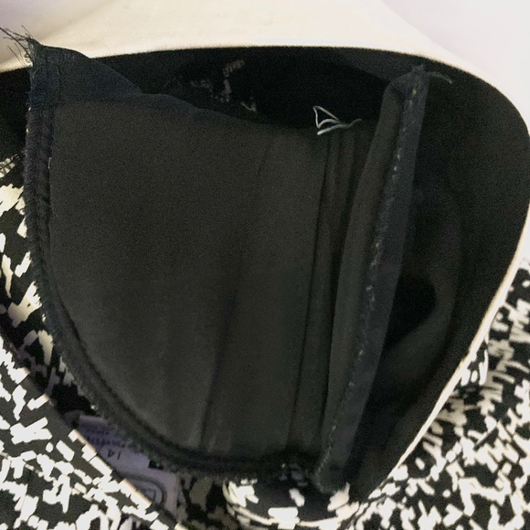 EUC Liz Robert’s Vintage Butterfly Dress with Eyelet Collar - Picture 9 of 9